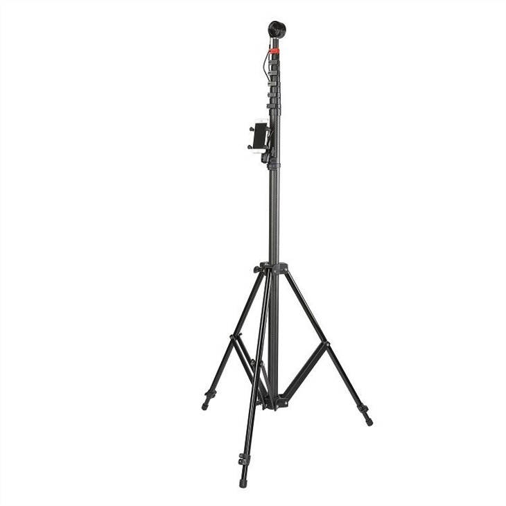 Telescopic Camera Pole For Elevated Photography And Roof Inspection