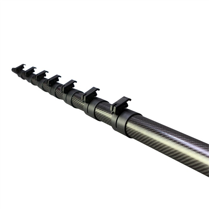 10m Kabòn Fib Teleskopik Pol