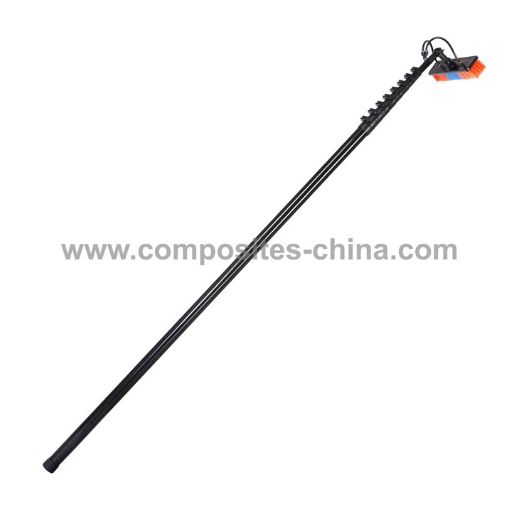 12m Carbon Fibre Fenèt Netwayaj Pòl