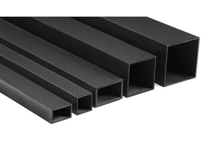 Tubes Carrés En Fibre De Carbone